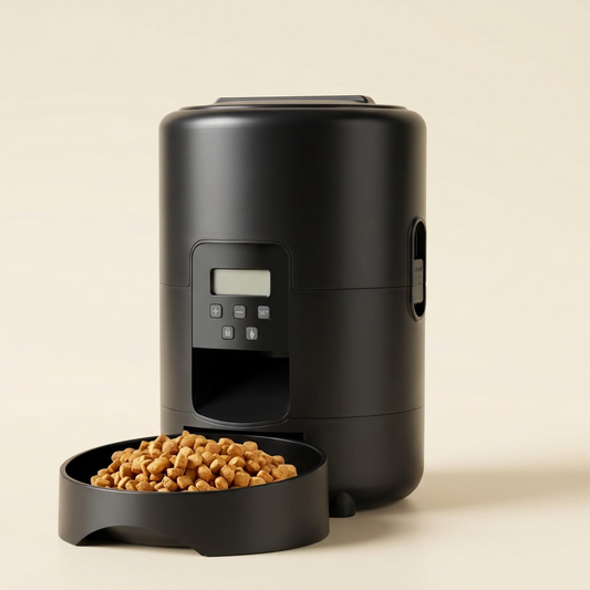 FeedMate automatic pet feeder premium studio image