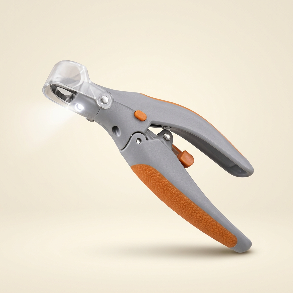 GentleTrim LED nail clippers premium studio image