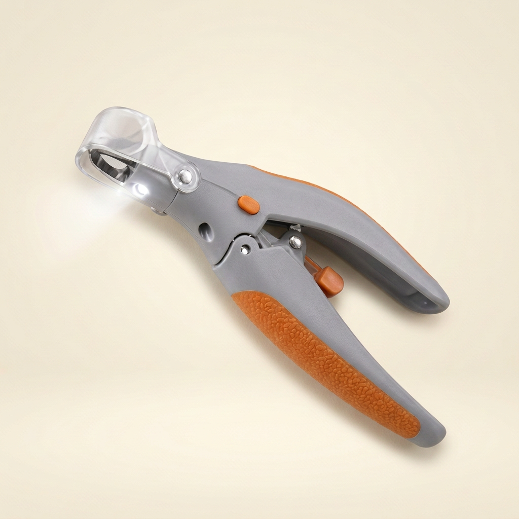 GentleTrim nail clippers flat lay